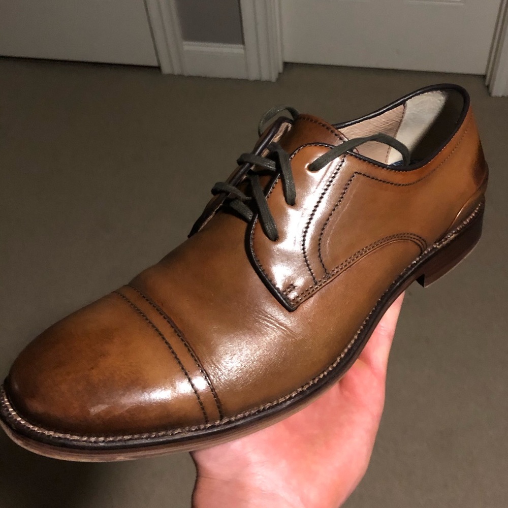 Johnston & Murphy Cap Toe Dress Shoes